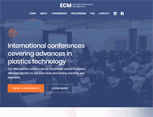 Tablet Screenshot of executive-conference.com